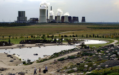 Kohlekraftwerk Boxberg, 200 Kilometer südlich von Berlin. Seit 1...