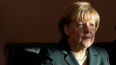 Bundeskanzlerin Angela Merkel am Mittwoch in Berlin