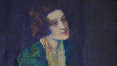 Die Schriftstellerin und &Uuml;bersetzerin Hedda Eulenberg (1874...