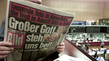 12. September 2001: Bild rührt die Propagandatrommel 12. September 2001: Bild rührt die Propagandatrommel