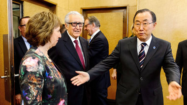 Ban Ki Moon mit leeren Händen: Am Dienstag in Genf mit... Ban Ki Moon mit leeren Händen: Am Dienstag in Genf mit...
