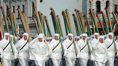 Die russischen Sicherheitskr&auml;fte sind auf die Olympischen W...