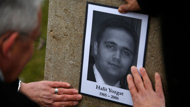 Gedenken an Halit Yozgat, der vom NSU im April 2006 in Kassel er...