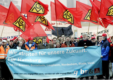 Die deutschen Airbus-Gewerkschafter halten zusammen