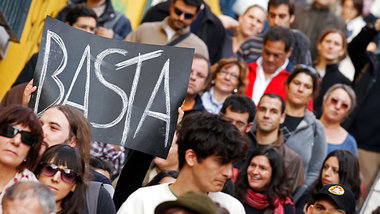 Es reicht &ndash; Demonstration in Lissabon gegen die EU-Diktate...