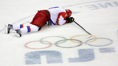 &raquo;Sie reisen alle ab&laquo;, sagte Ru&szlig;lands Eishockey...