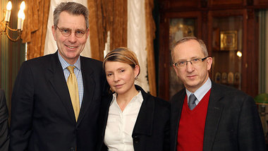 Die gerade aus der Haft geholte Julia Timoschenko &ndash; hier a...