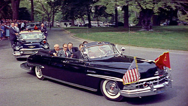 &raquo;1959. Chruschtschows Reise durch die USA&laquo;: Konvoi z...