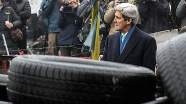 Barrikadeninspektion: US-Au&szlig;enminister Kerry am Dienstag i...