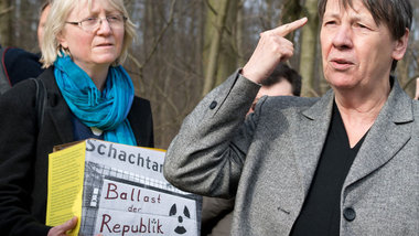 Geringe Aufnahmebereitschaft zeigte Bundesumweltministerin Barba... Geringe Aufnahmebereitschaft zeigte Bundesumweltministerin Barba...