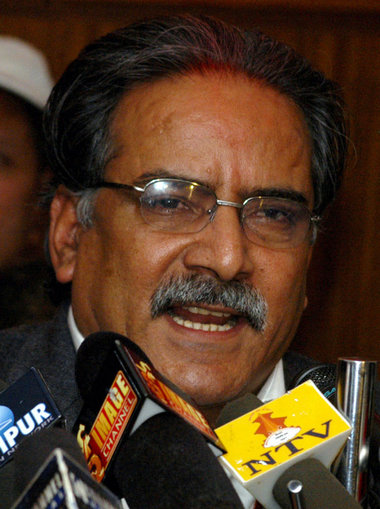 Prachanda kündigt Proteste an Prachanda kündigt Proteste an