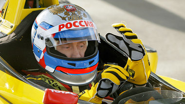 Volle Fahrt voraus mit Wladimir Putin: Der russische Präsi...