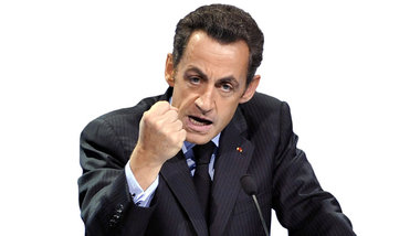 Setzt auf das Vergessen &amp;ndash; Nicolas Sarkozy, hier auf ei...