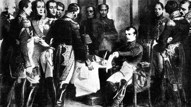 Als alle Schlachten geschlagen waren: Napoleon wand sich immer a...