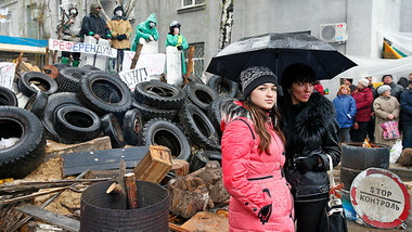 Slowjansk, Ostukraine: Maidan ohne Faschisten