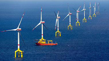 Windstrom aus der Nordsee: F&ouml;rderung der Erneuerbaren Energ...