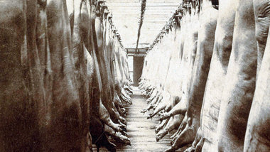 Max Weber erlebte in Chicagos Schlachthöfen mechanisierte P... Max Weber erlebte in Chicagos Schlachthöfen mechanisierte P...