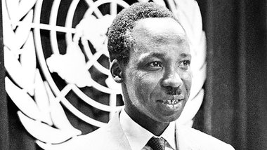 Julius Nyerere, erster Pr&auml;sident Tansanias, verfolgte einen...