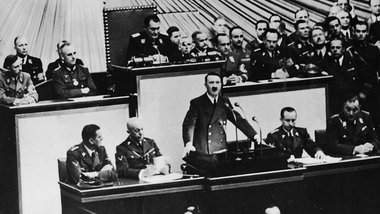 Hitlers Antwort auf US-Pr&auml;sident Roosevelts Botschaft: &raq...