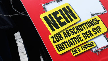 Berner Protestaktion gegen ein &shy;Referendum zur Begrenzung de...