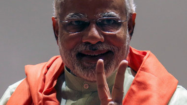 Narendra Modi: Der Kandidat der hindu-nationalistischen Indische... Narendra Modi: Der Kandidat der hindu-nationalistischen Indische...