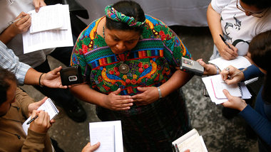 Auch hier machte die Kugelschreibergruppe das Rennen: Rigoberta ... Auch hier machte die Kugelschreibergruppe das Rennen: Rigoberta ...