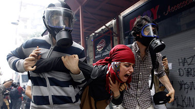 Regierungskritik unterdr&uuml;ckt: T&uuml;rkische Zivilpoliziste...