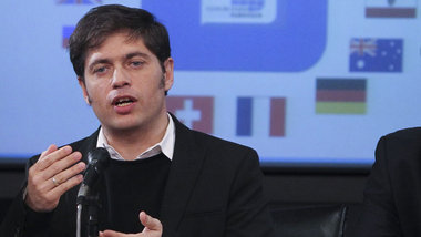 Argentiniens Wirtschaftsminister Axel Kicillof erl&auml;uterte a...