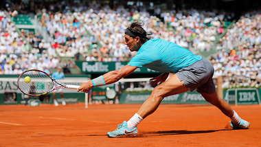 Rafael Nadal regierte durch die Brachialgewalt seiner Vorderhand Rafael Nadal regierte durch die Brachialgewalt seiner Vorderhand