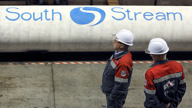 &raquo;South Stream&laquo;-Pipelinebauer in Nischni Nowgorod (15...