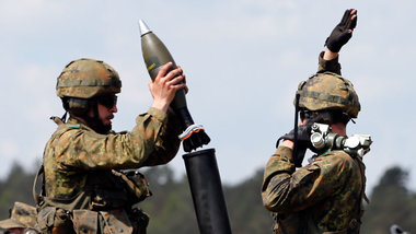 Beim Jawtex-Man&ouml;ver im Mai konnten Bundeswehrsoldaten zur G...