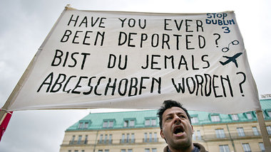 Menschenverachtende Praxis: Fl&uuml;chtlingsprotest am 14. Mai a...