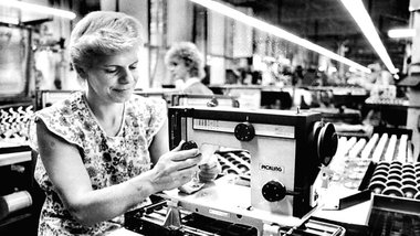 Wo sind die Wittenberger? Eine historische Aufnahme von 1986, al...