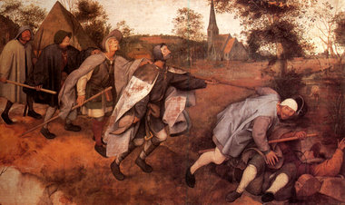 Pieter Bruegel d. Ä.: Der Blindensturz (168)