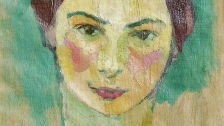 Selbstbildnis der Künstlerin (1916) Selbstbildnis der Künstlerin (1916)