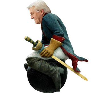 Hörensagen ist halb gelogen. Steinmeier baute trotzdem drauf Hörensagen ist halb gelogen. Steinmeier baute trotzdem drauf