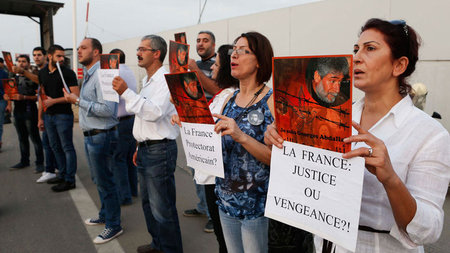 Kundgebung f&uuml;r die Freilassung von Georges Ibrahim Abdallah...