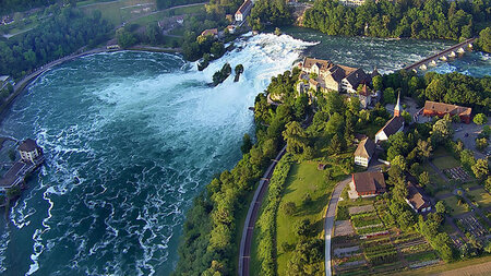 Rheinfall Schaffhausen, Schweiz