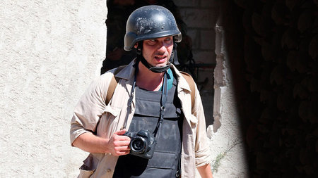 Der russische Fotoreporter Andrej Stenin – hier ein Archivfoto,