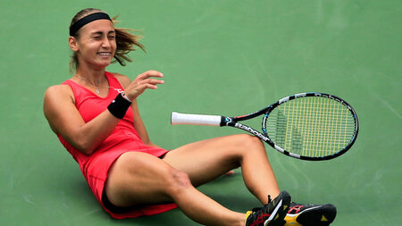 Brillant und respektvoll: Aleksandra Krunic freut sich über... Brillant und respektvoll: Aleksandra Krunic freut sich über...