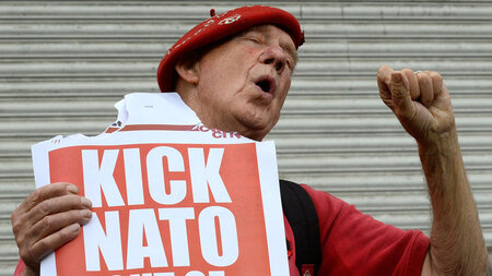 NATO raus aus Newport - Demonstration am Samstag NATO raus aus Newport - Demonstration am Samstag