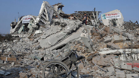 Israel hat in seinem Krieg gegen Gaza insgesamt 60000 Wohneinhei... Israel hat in seinem Krieg gegen Gaza insgesamt 60000 Wohneinhei...