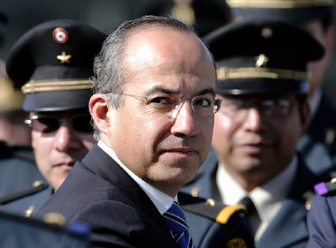 Präsident Calderón: Loblied auf das Militär Präsident Calderón: Loblied auf das Militär