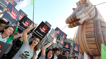 Der Widerstand gegen TTIP wird eines der Themen auf der &raquo;W...