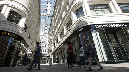 Benkos Luxus-Shoppingmall &raquo;Goldenes Quartier&laquo; in der...