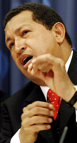 Einer ist einig: Hugo Chávez Einer ist einig: Hugo Chávez