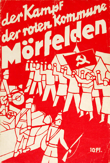 Titelseite der 1932 von der KPD erstellten Dokumentation der Käm...