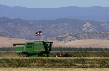 Die US-Landwirtschaft hat selbst einen Anteil von 20 Prozent des... Die US-Landwirtschaft hat selbst einen Anteil von 20 Prozent des...