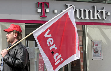 Auch im bayerischen Traunstein demonstrierten am Donnerstag Tele... Auch im bayerischen Traunstein demonstrierten am Donnerstag Tele...
