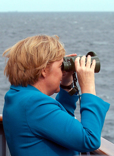 Frau Merkel im Manöver - 31. August 2006